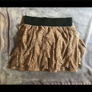 Ruffle Lace skirt